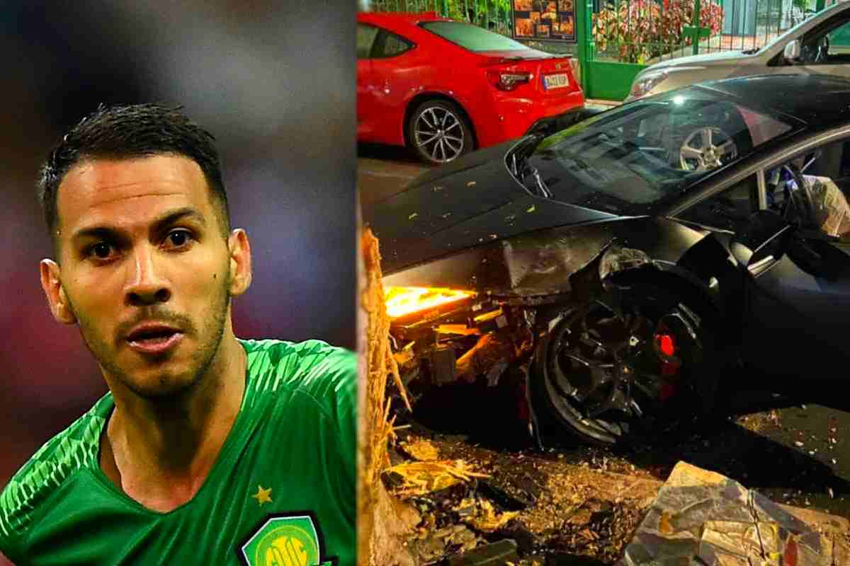 Jonathan Viera, serata da incubo: la Lamborghini è ridotta male (VIDEO)