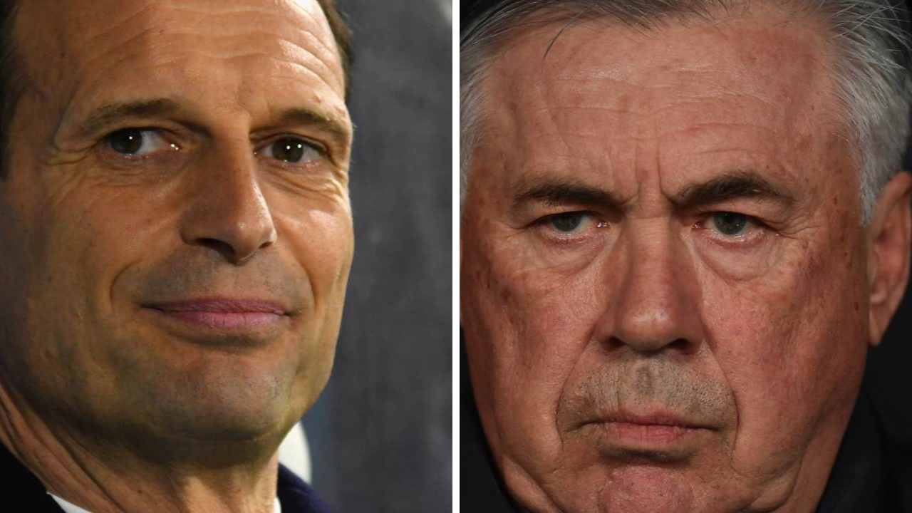 Allegri e Ancelotti