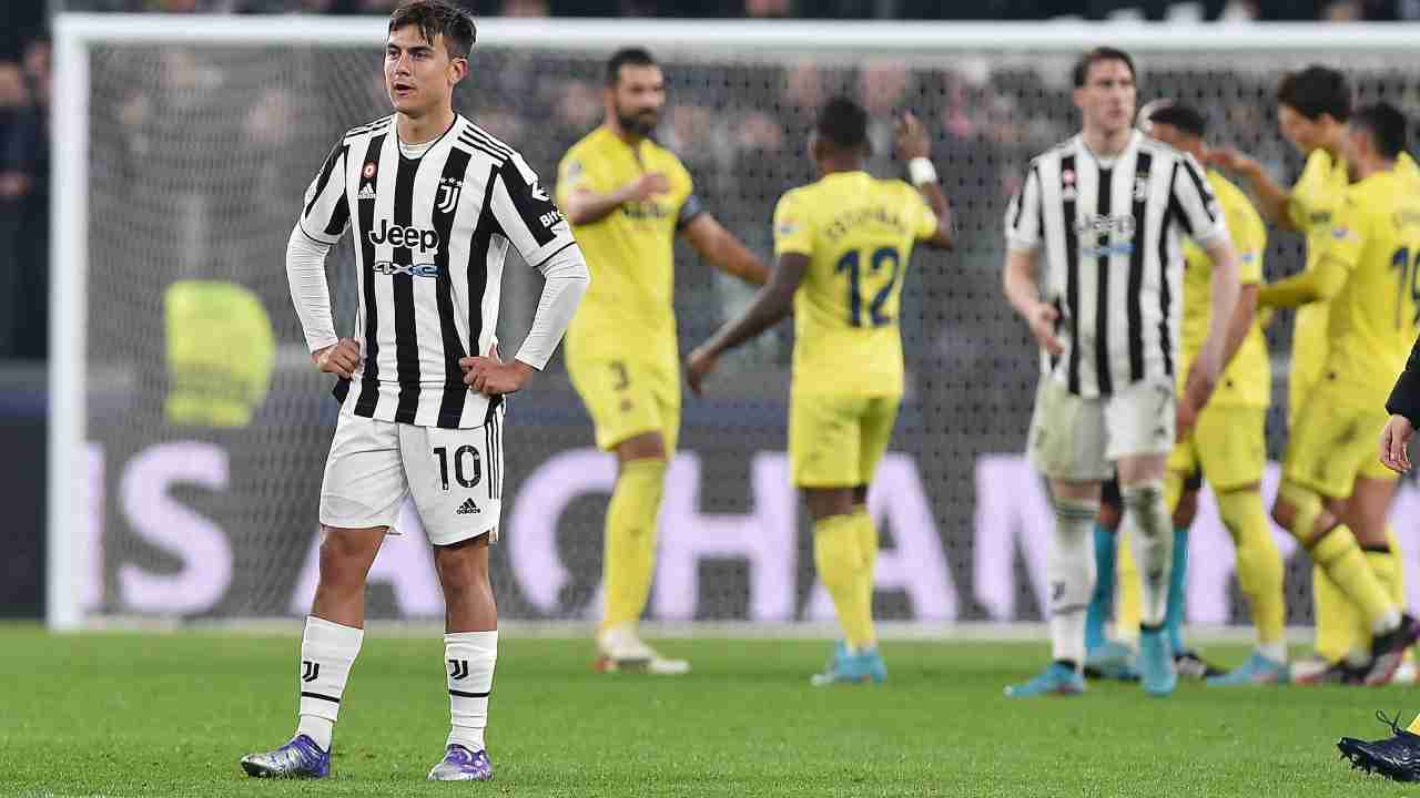 Juventus Villarreal fallimento (Ansa Foto)