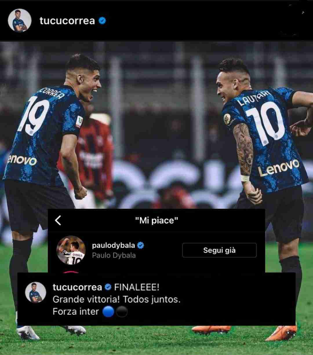 Tucu Correa Dybala (Instagram)