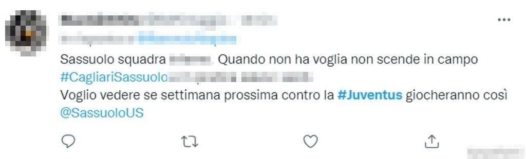 Tweet tifosi