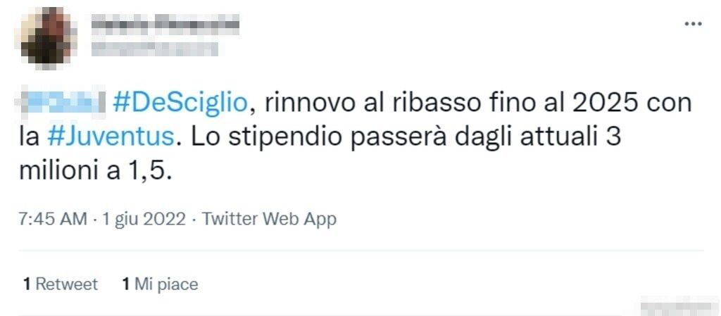 Tweet De Sciglio