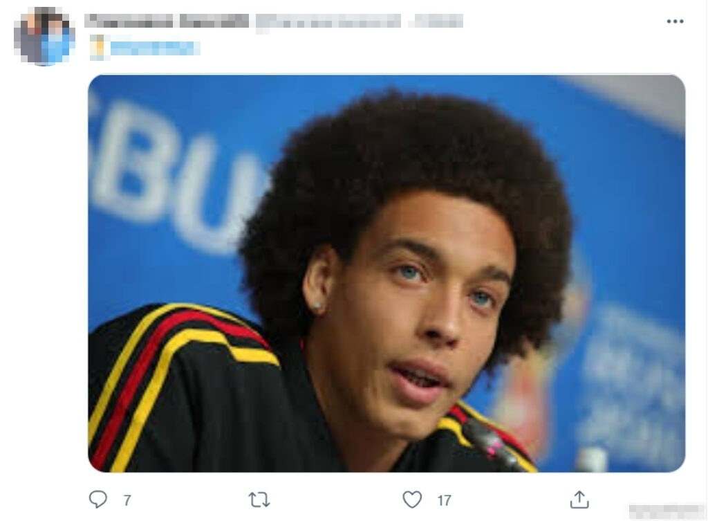 Tweet Witsel