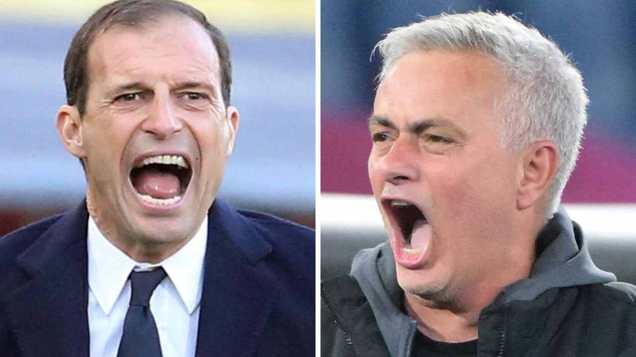 Allegri e Mourinho