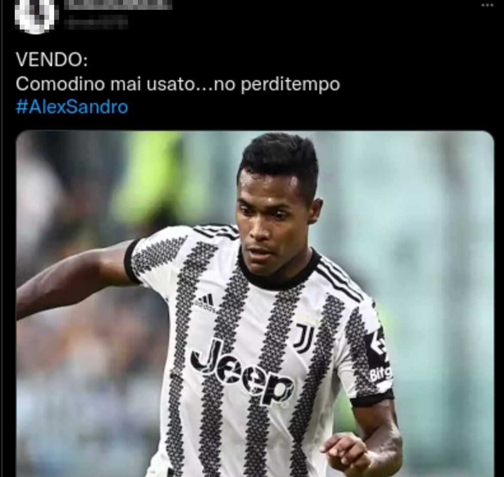 Alex Sandro tweet