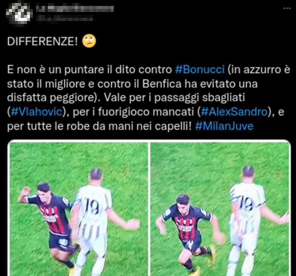 Juve tweet