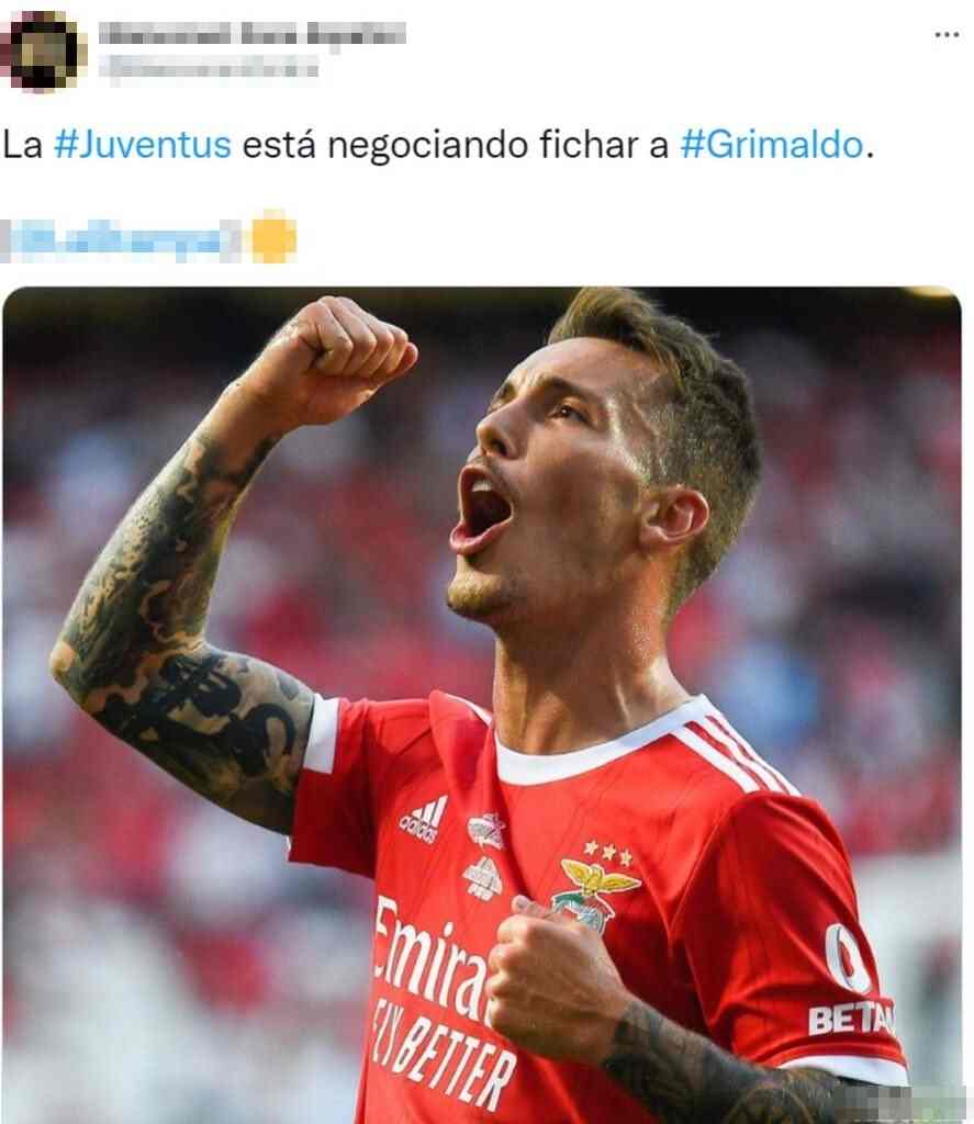 Tweet Grimaldo 