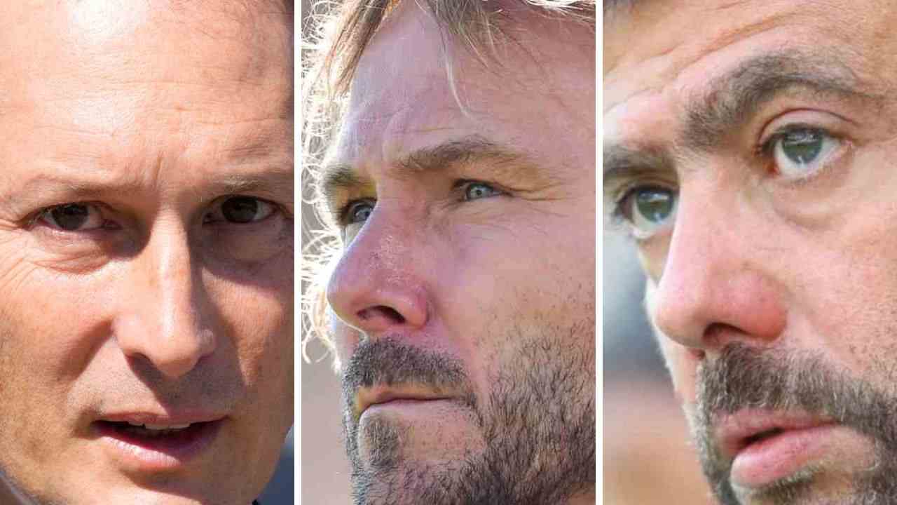 Elkann, Nedved & Agnelli