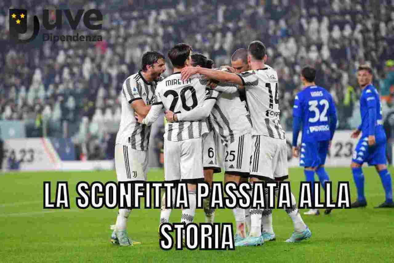 Sconfitta Juventus