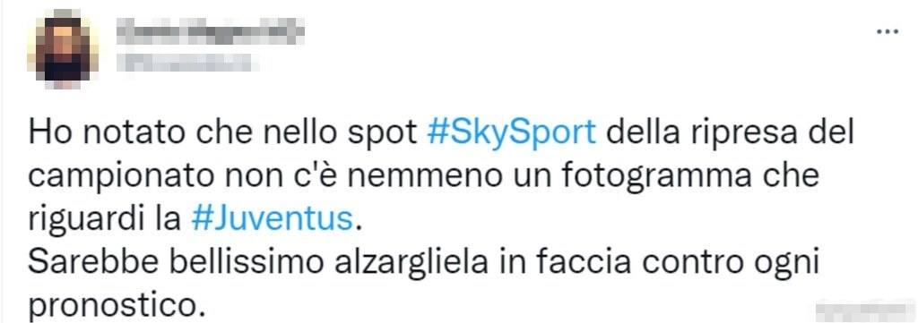 Tweet Sky Sport