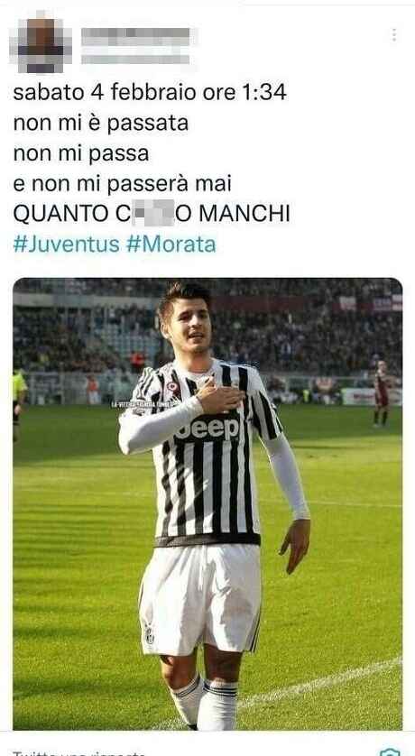 Alvaro Morata Juventus Manca