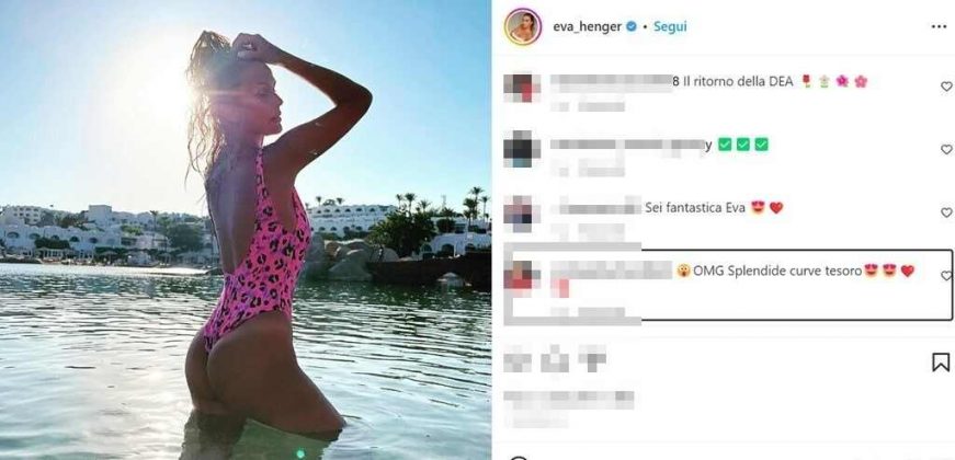 Eva Henger Il Costume Intero Non Nasconde Il Lato B Splendide Curve Juve Dipendenza 